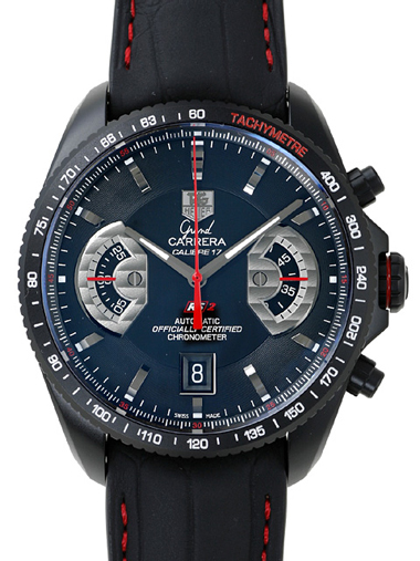 Tag Heuer Grand Carrera Chronograph Calibre 17 RS 2 Mens Wristwa - Click Image to Close